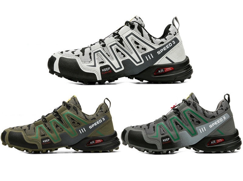 Zapatos de senderismo para hombre, calzado deportivo para escalada, con puntera de seguridad, tácticos, antideslizantes y duraderos, zapatillas de trekking para hombre