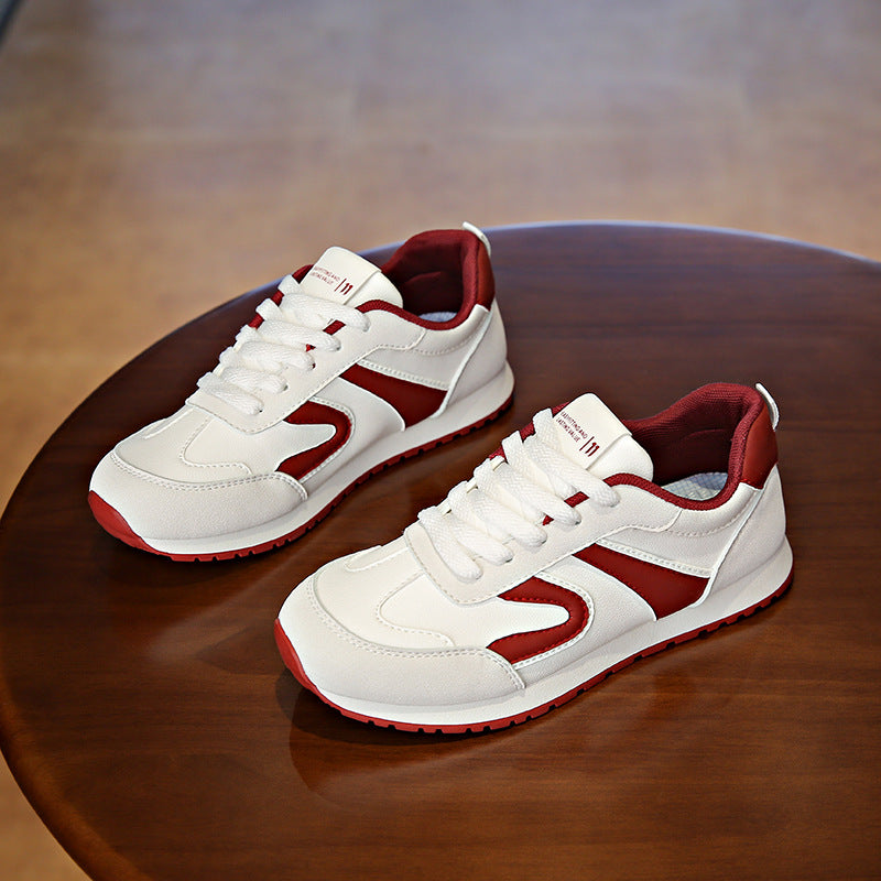 Zapatos deportivos para mujer, planos y con aumento de altura, informales