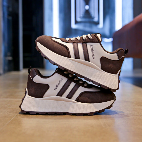 Zapatos casuales con aumento de altura