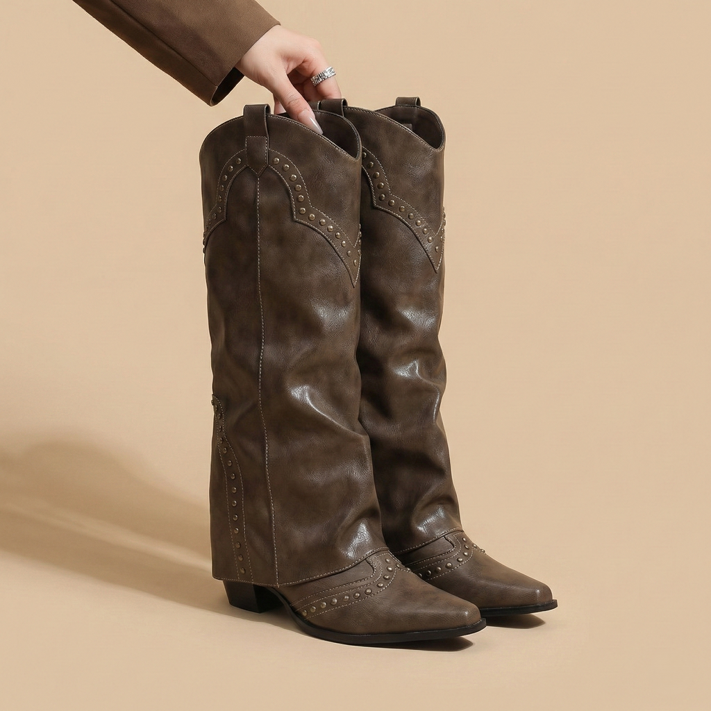 Botas vaqueras retro