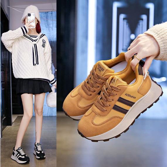 Zapatos casuales con aumento de altura